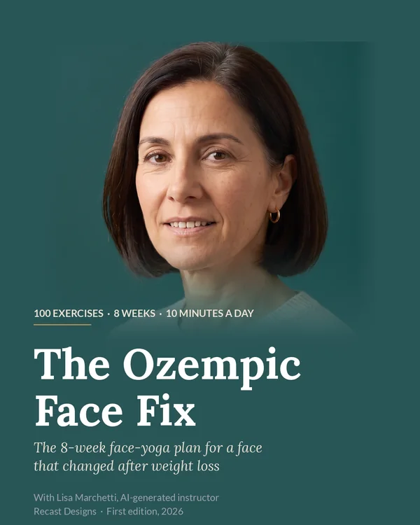 The Ozempic Face Fix guide, calendar and routine